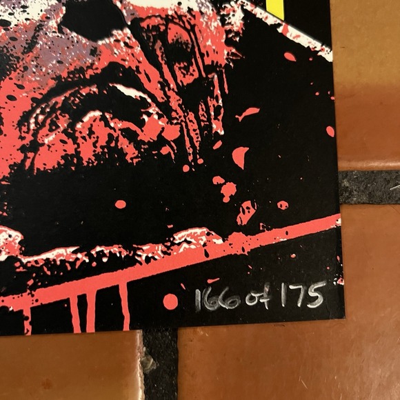 Re-Animator art print by James Rheem Davis signed by Barbara Crampton LE 175 GID - Picture 3 of 5